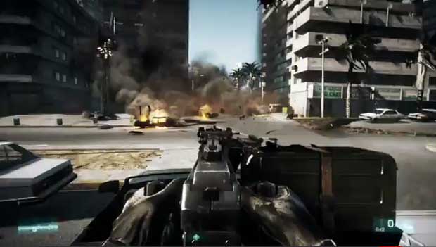 Battlefield 3 Earthquake