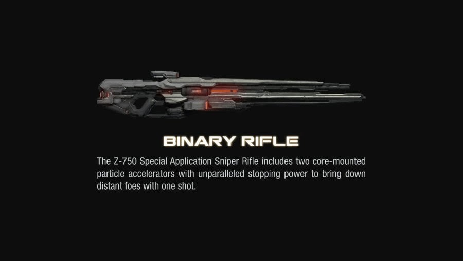 binary rifle halo 4 Halo 4 Helmets, Enemies and Weapons Explained