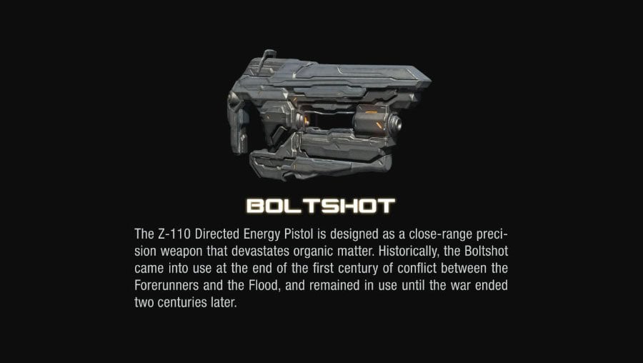 boltshot halo 4 Halo 4 Helmets, Enemies and Weapons Explained