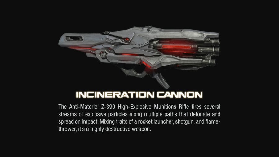 promethean inceration cannon halo 4 Halo 4 Helmets, Enemies and Weapons Explained