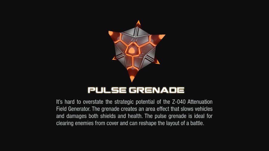 pulse grenade halo4 Halo 4 Helmets, Enemies and Weapons Explained