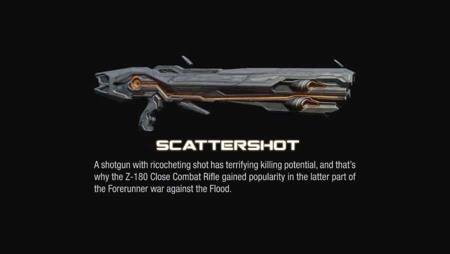 scattershot halo 4 Halo 4 Helmets, Enemies and Weapons Explained