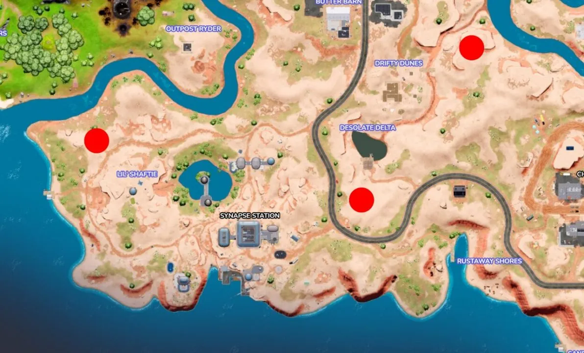 Emplacements Des Geysers Fortnite Klombo Sized Guide De Quête Secrète