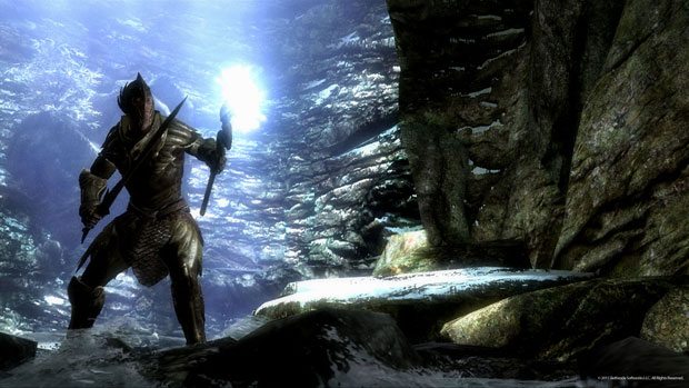 The Elder Scrolls V: Skyrim Cave Exploring