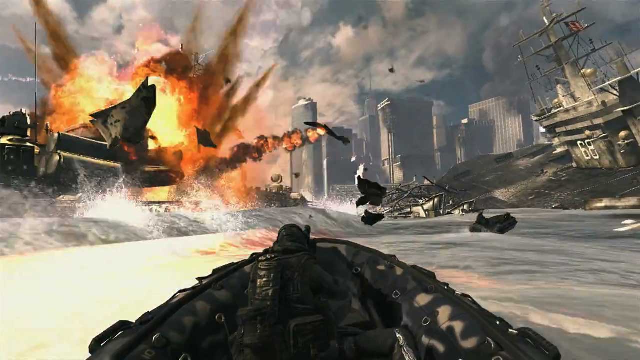 Худ 3. Call of Duty Modern Warfare 3 взрыв. Call of Duty Modern Warfare 3 трейлер. Oil Warfare. Call of Duty Морское сражение.