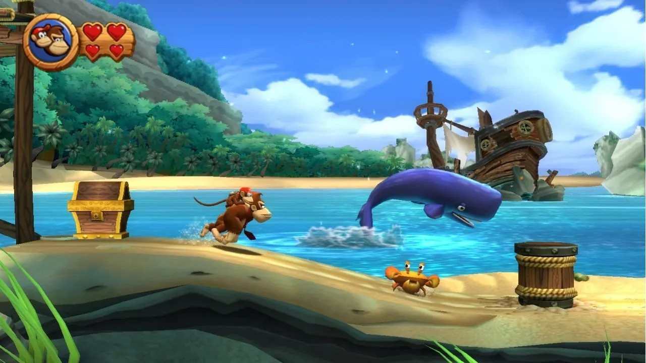 Donkey Kong Country Returns 3D Nintendo 3DS & CIA ROM