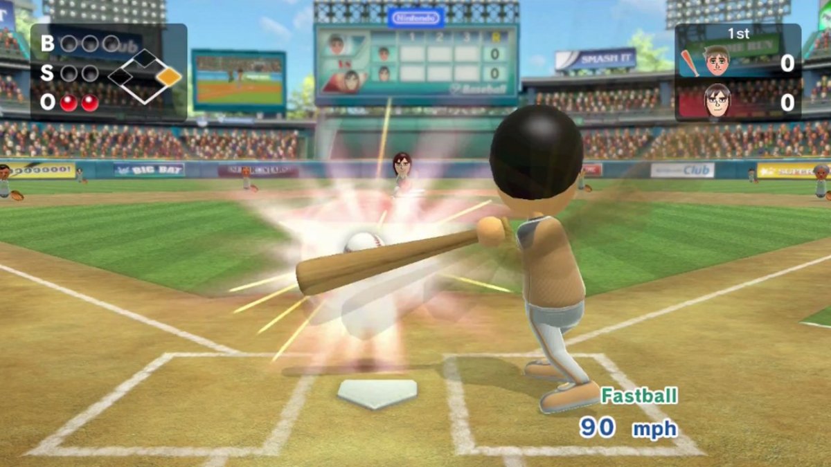 Wii Sports Club Baseball and Boxing