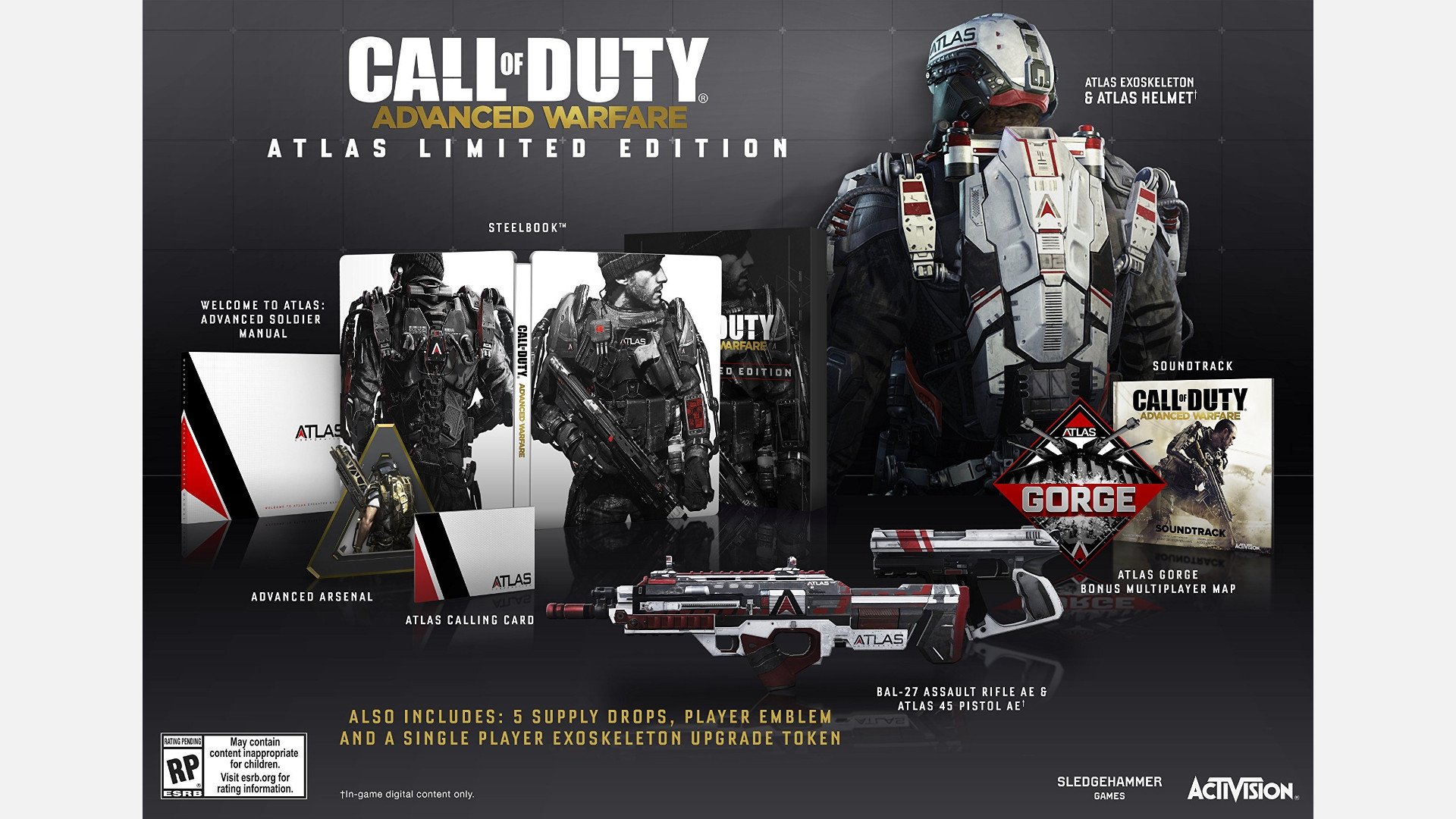 Call Of Duty Advanced Warfare Atlas Editions Revealed Attack of the