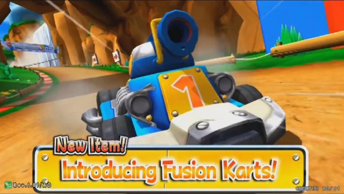 Mario Kart Arcade GP DX Tank