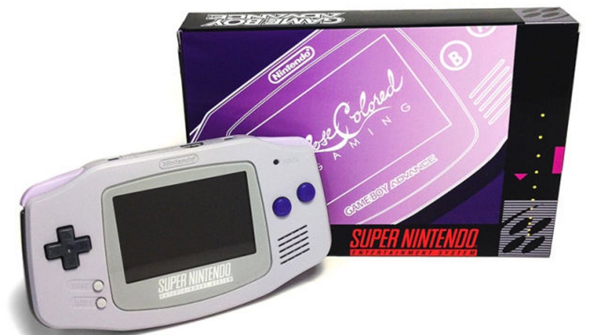 Rose Colored Gaming SNES Game Boy Advance