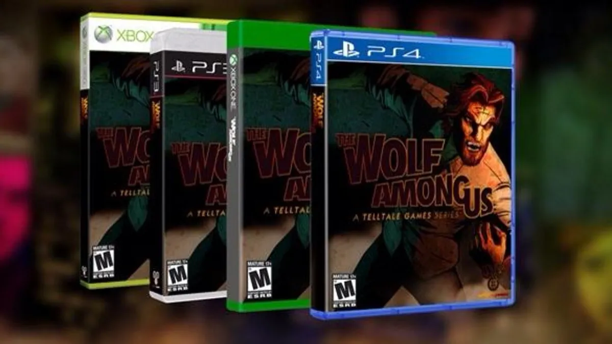 The Wolf Among Us retail PS4 Xbox One