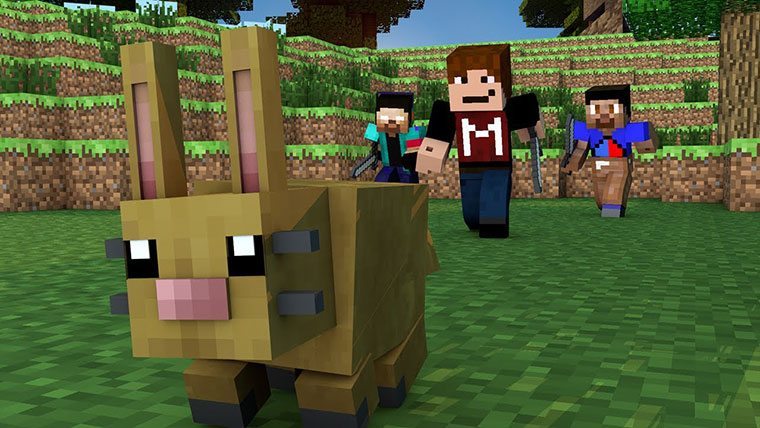 Minecraft Rabbit Snapshot Minecraft bunnies emerge in recent snapshot | Attack of the Fanboy