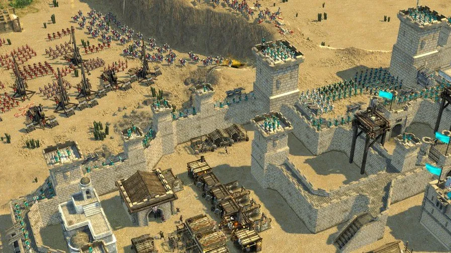 stronghold crusader 1 co op vs computer player