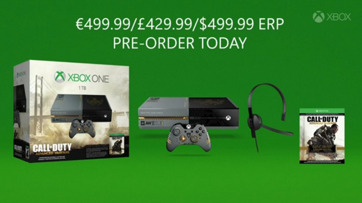 Xbox One Call of Duty Advanced Warfare bundle