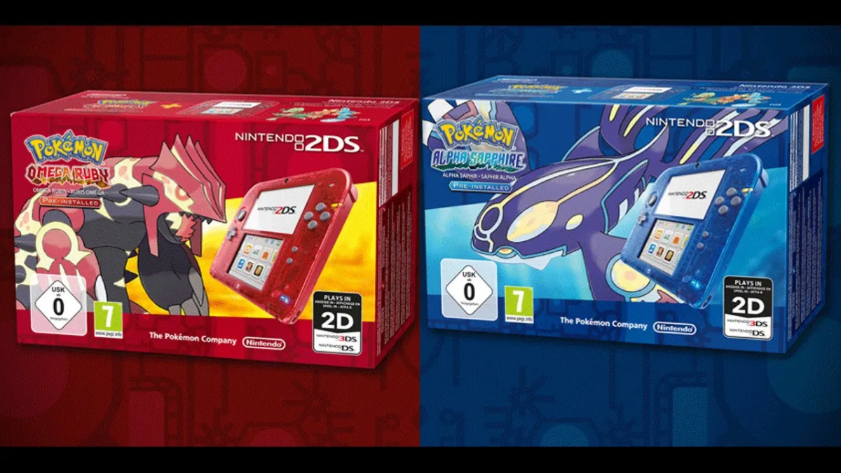Pokemon Omega Ruby Alpha Sapphire Special Edition 2DS