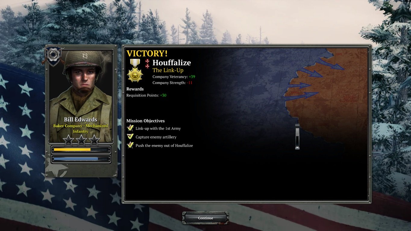 company of heroes 2 ardennes assault score