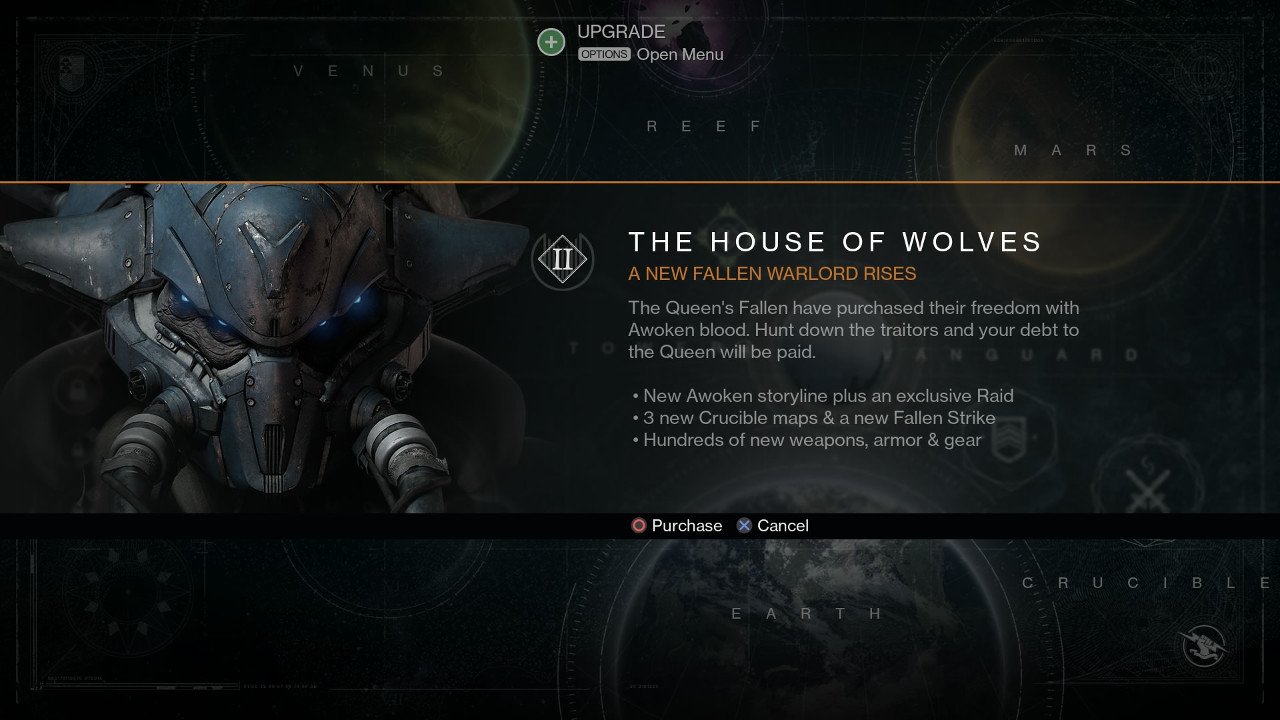 Destiny House of Wolves Release Date Leak