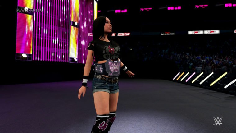 Aj Lee S Wwe 2k16 Status Now Up In The Air Attack Of The Fanboy