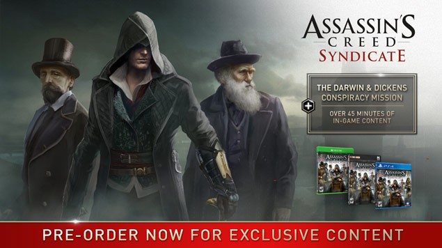 Assassin S Creed Syndicate Gold Edition Season Pass Pre Order Bonuses Announced Attack Of The Fanboy