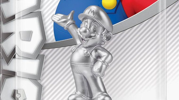 Silver Mario Amiibo Announced