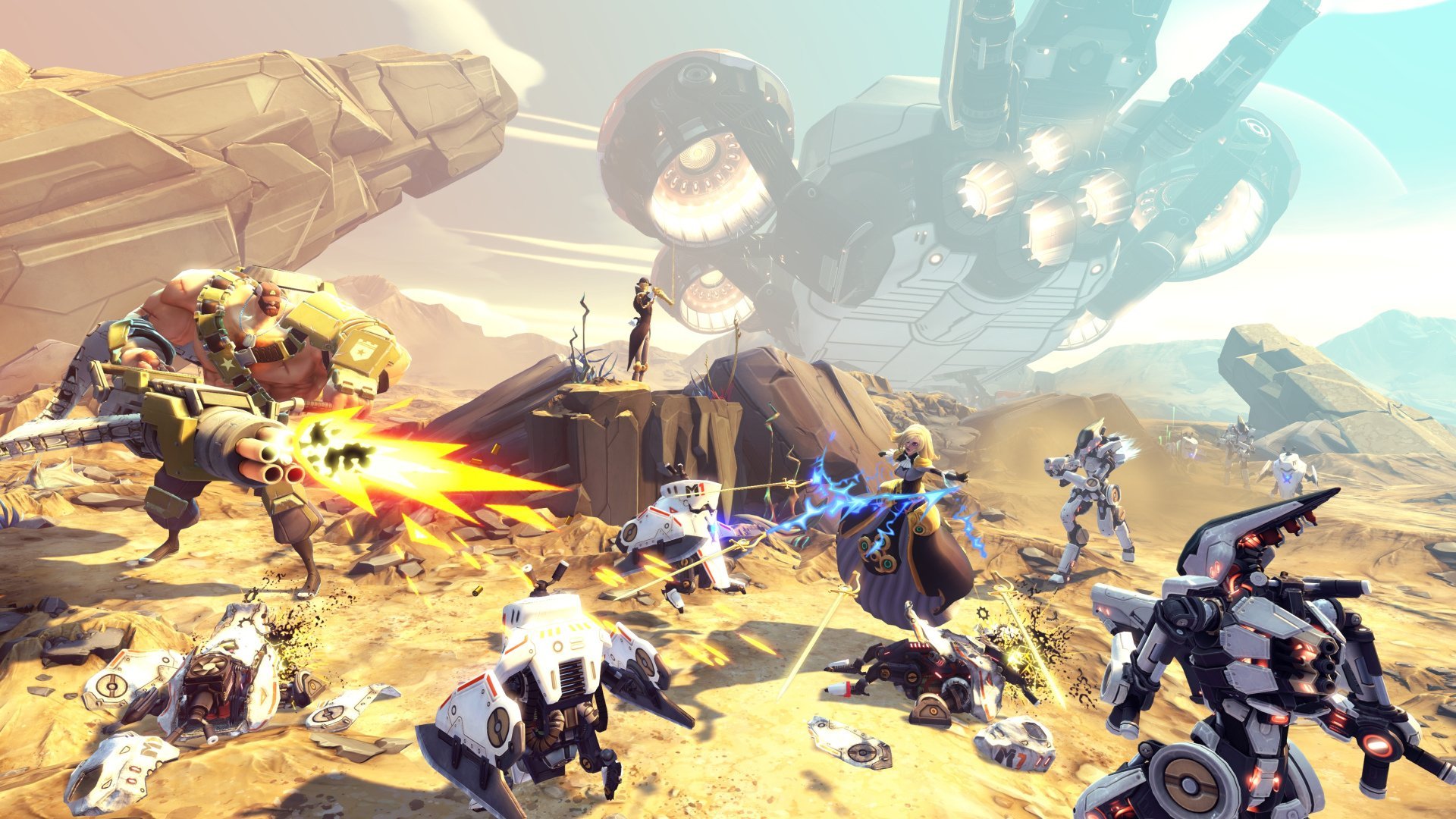 Battleborn Details Revealed, Five-Player Cooperative Story & MOBA-Like ...