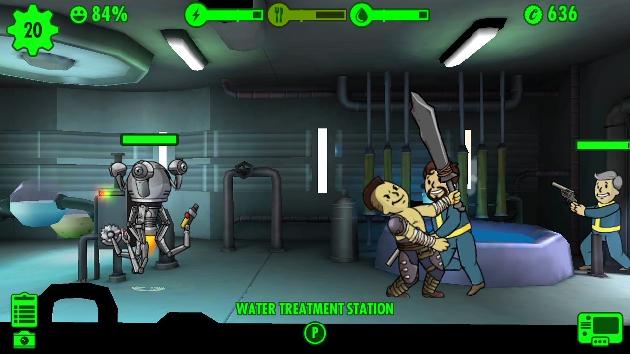 how do i use mr handy in fallout shelter