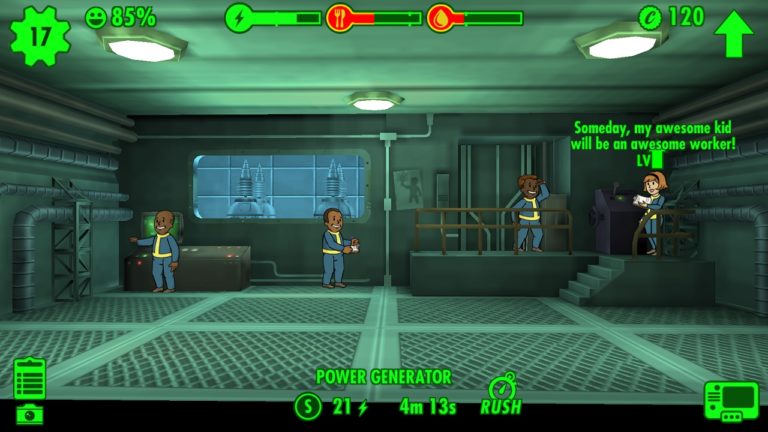 fallout shelter first special to work on