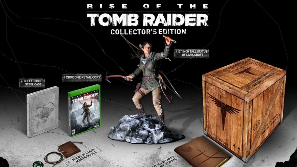 Rise of the Tomb Raider Box Collector's Edition