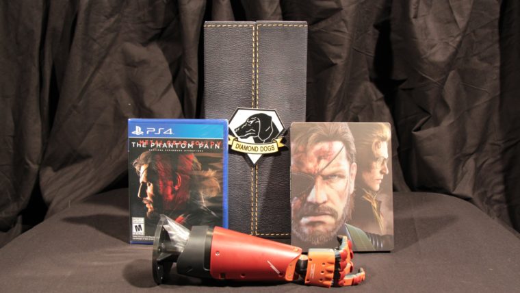 Metal Gear Solid V The Phantom Pain Collector's Edition Unboxing Video