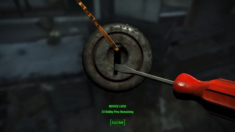 Fallout 4 Guide How to Pick Locks