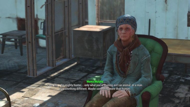 Fallout 4 How to build Mama Murphy's Chair