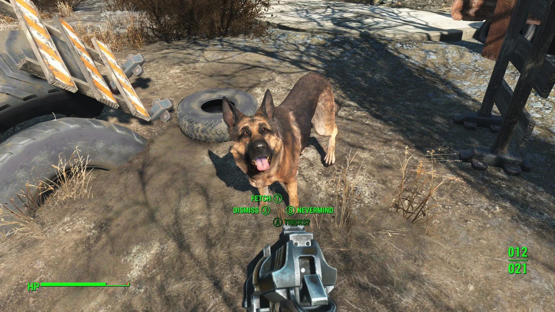fallout 4 attack dog