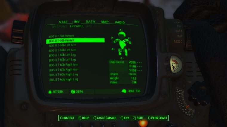 fallout 4 overencumbered