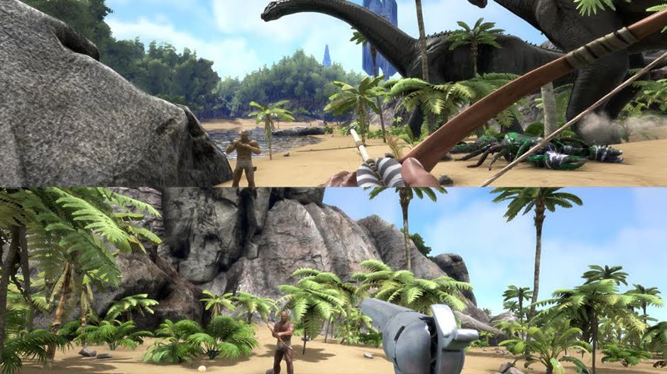 ARK: Survival Evolved Split-Screen Multiplayer (Xbox One)