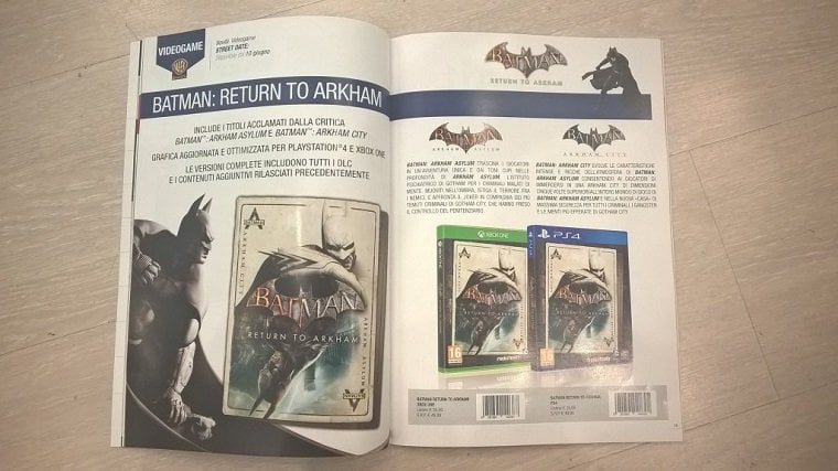 Magazine Shows Batman: Return To Arkham HD Collection Box-Art | Attack of  the Fanboy