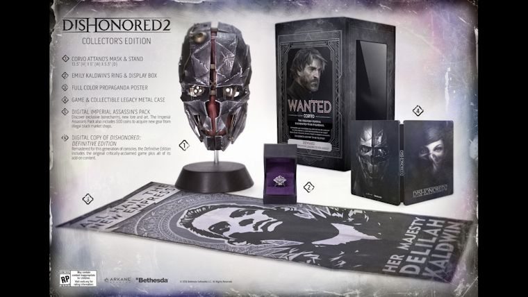 dishonored 2 collector
