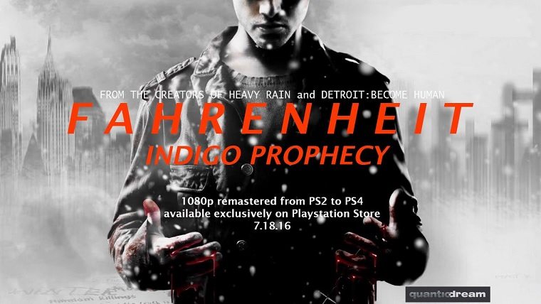 Fahrenheit Indigo Prophecy PS4