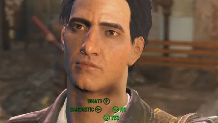 Fallout 4 dialogue wheel