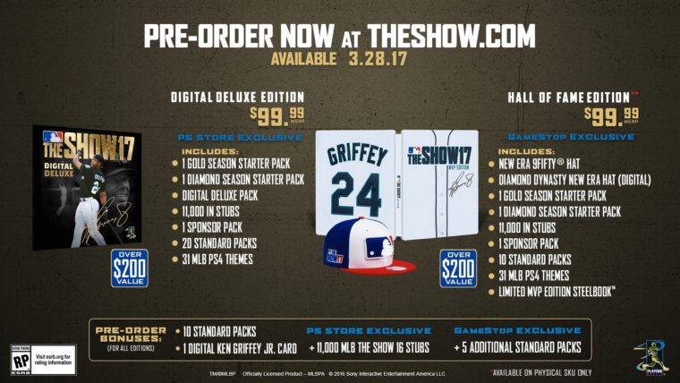 mlb the show 17 ps3 release date