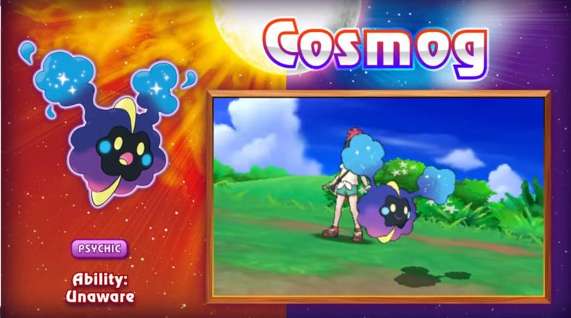 Pokemon Sun & Moon Guide: How to Get Cosmog & Evolve to Solgaleo or Lunala