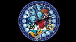 Kingdom Hearts Stained Glass Clock Memorial