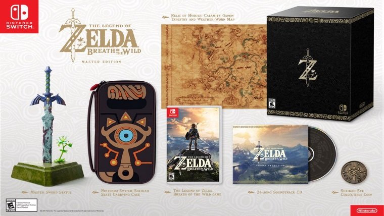 Zelda: Breath of the Wild Master Edition is 'Very Limited', Pre-Orders ...