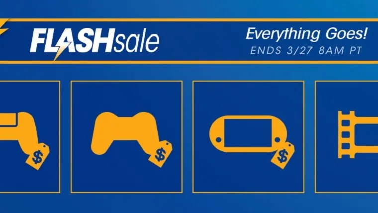 PSN Everything Goes Flash Sale