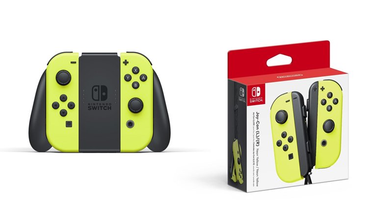 Nintendo Switch Neon Yellow Joy-Con