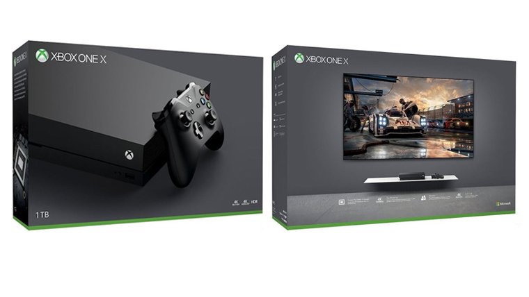 Xbox One X packaging