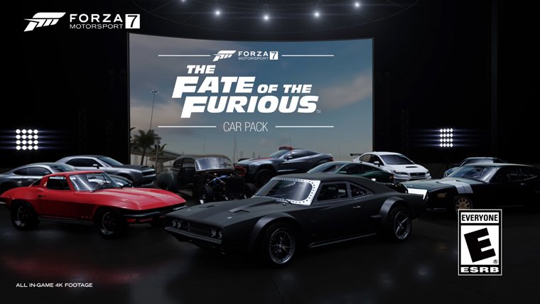 Forza 7 Fate of the Furious