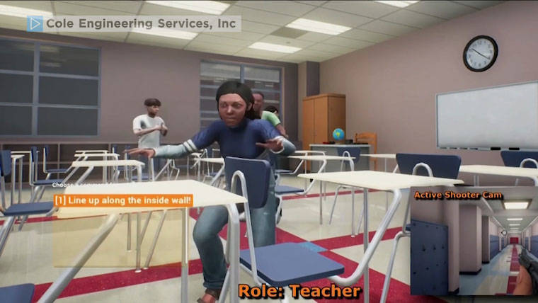 Vr Game To Teach Teachers How To Handle School Shootings Attack Of The Fanboy - roblox school shooter simulator