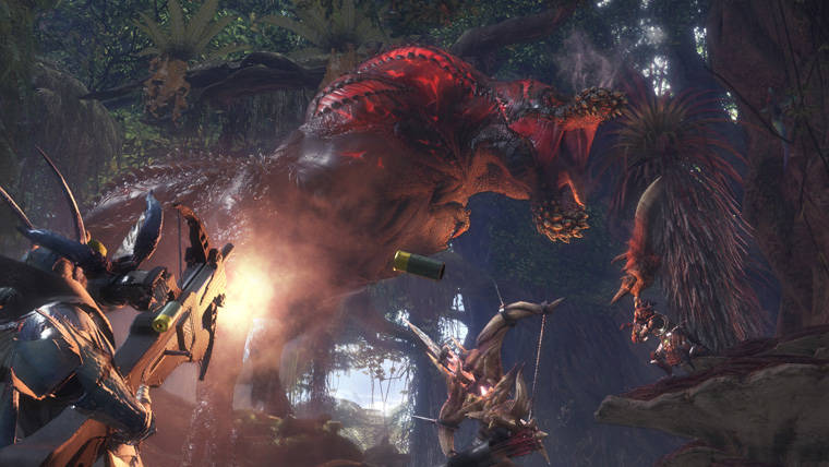 Next Monster Hunter World Update Adds Deviljho Mega Man Weapon And More Attack Of The Fanboy 2038