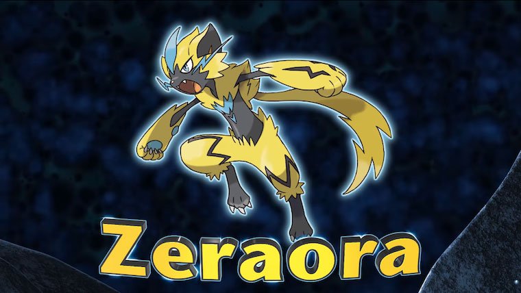 Buy Zeraora Event for Pokemon Ultra Sun and Ultra Moon - Rawkhet Pokemon