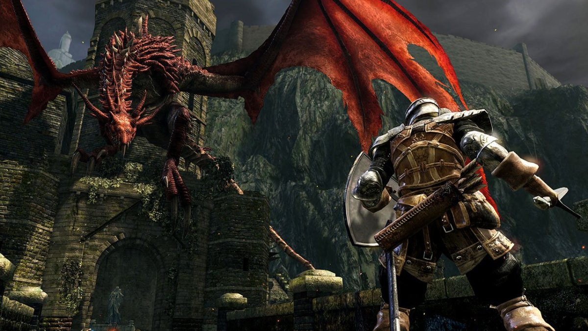 Dark Souls Remastered Bridge Dragon